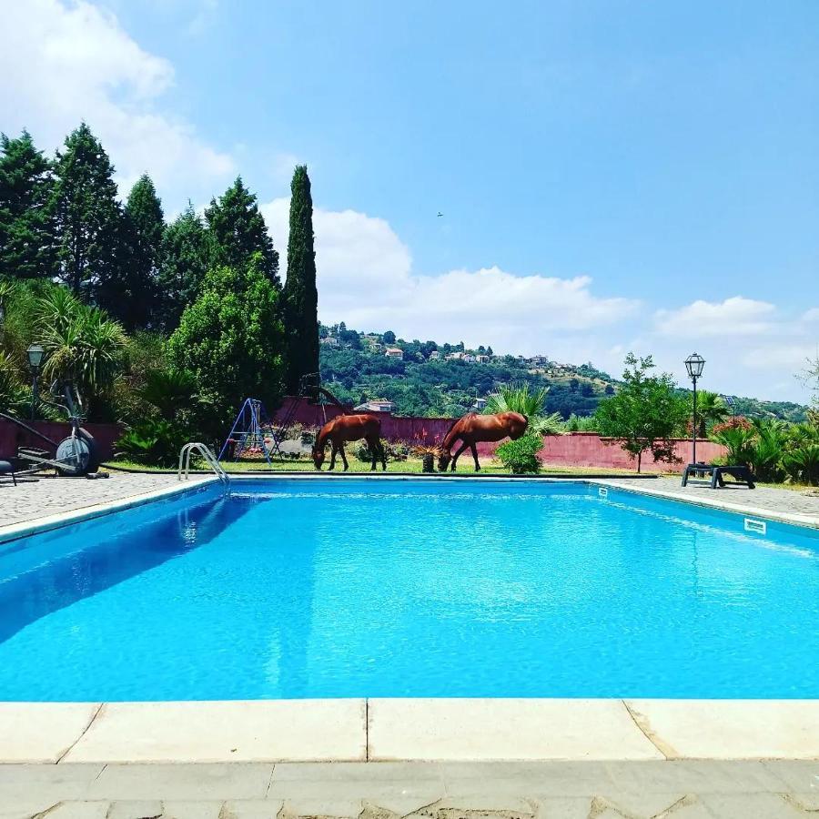 Villa Alessio - Case Vacanza Con Piscina Sull'Etna Puntalazzo Bagian luar foto