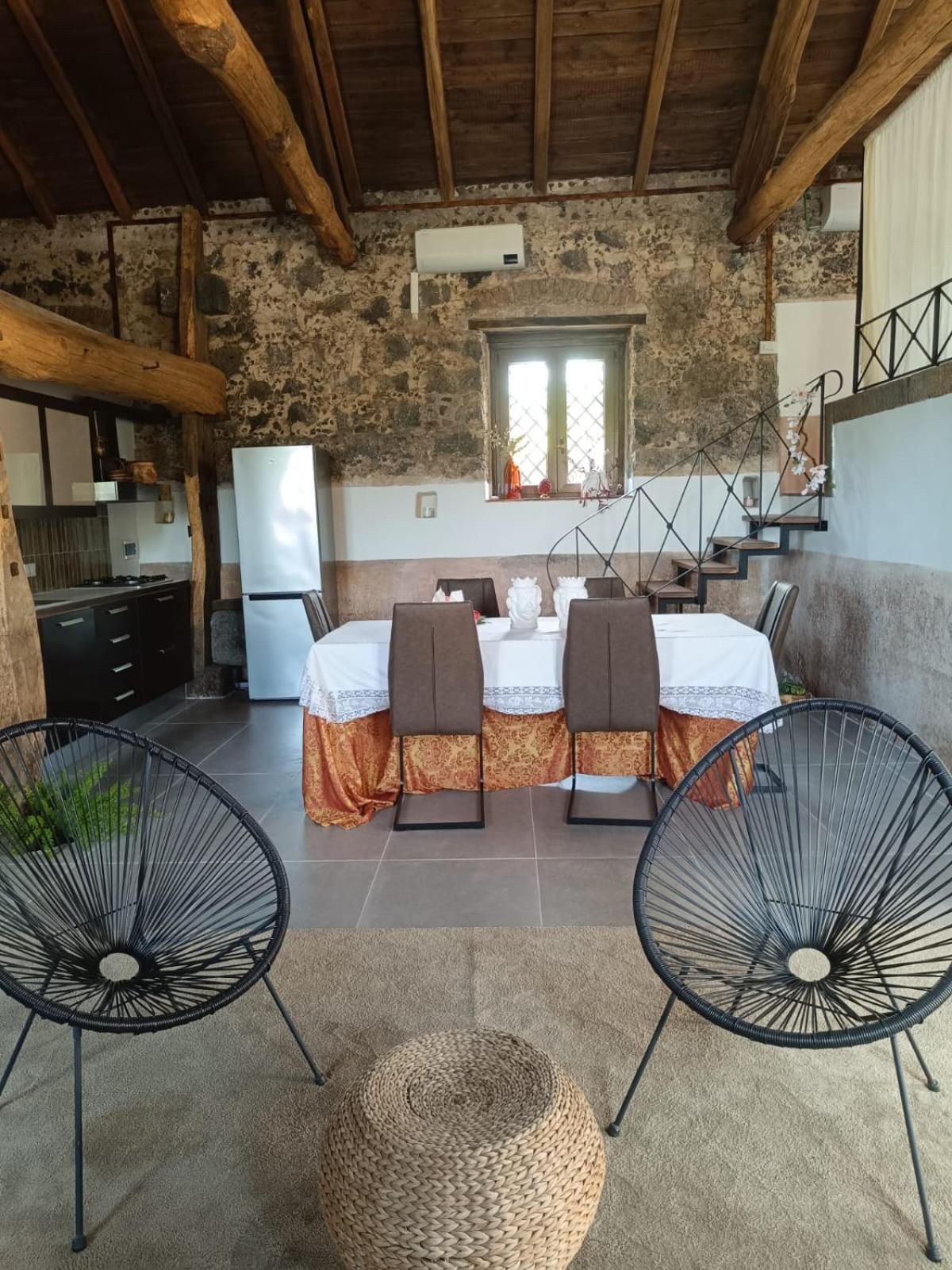 Villa Alessio - Case Vacanza Con Piscina Sull'Etna Puntalazzo Bagian luar foto